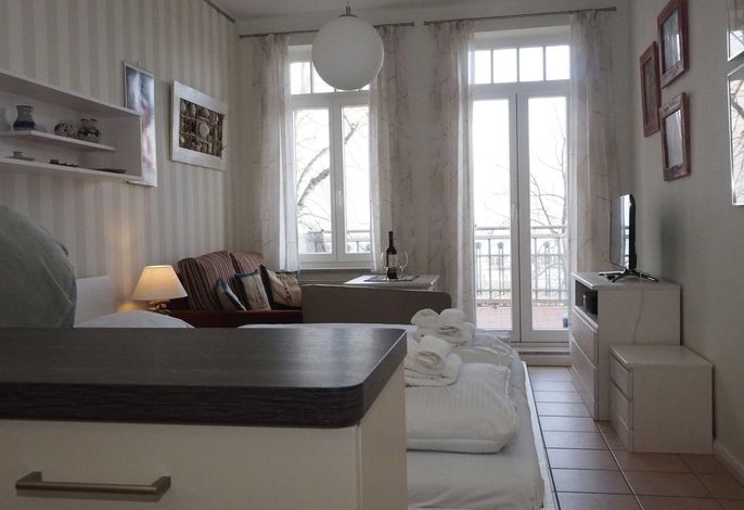 Romantisches Apartment für 2 – Direkt am Warnemünder Hafen