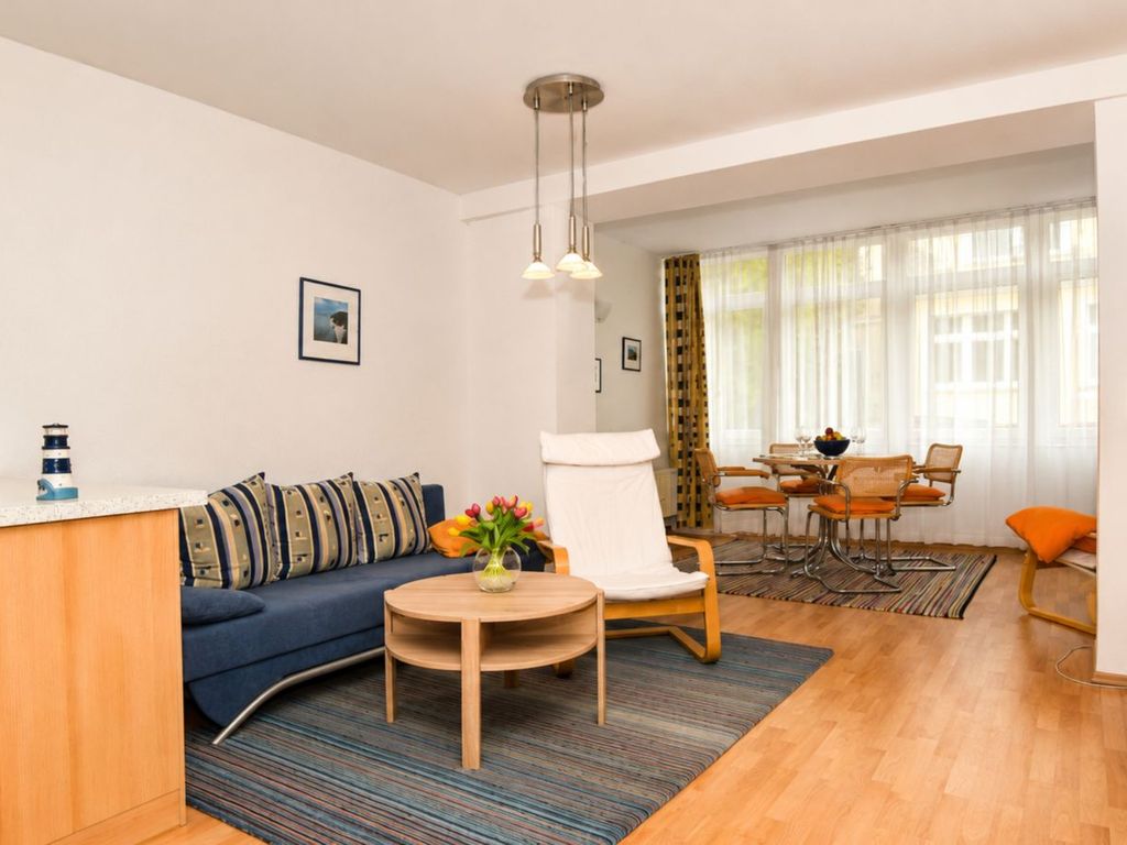Blick in das Wohnzimmer