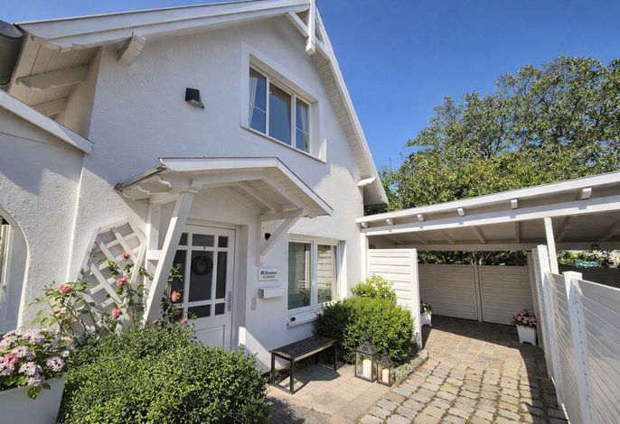 Ferienhaus mit 82 m², 2 Schlafzimmer, Terrasse mit Strandkorb, für 4 Personen