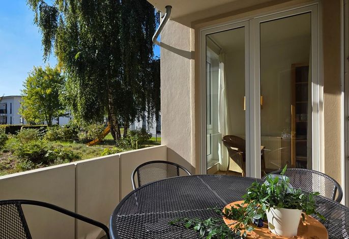 Moderne Ferienwohnung "Wellenkieker" mit Balkon und Parkplatz in Graal-Müritz