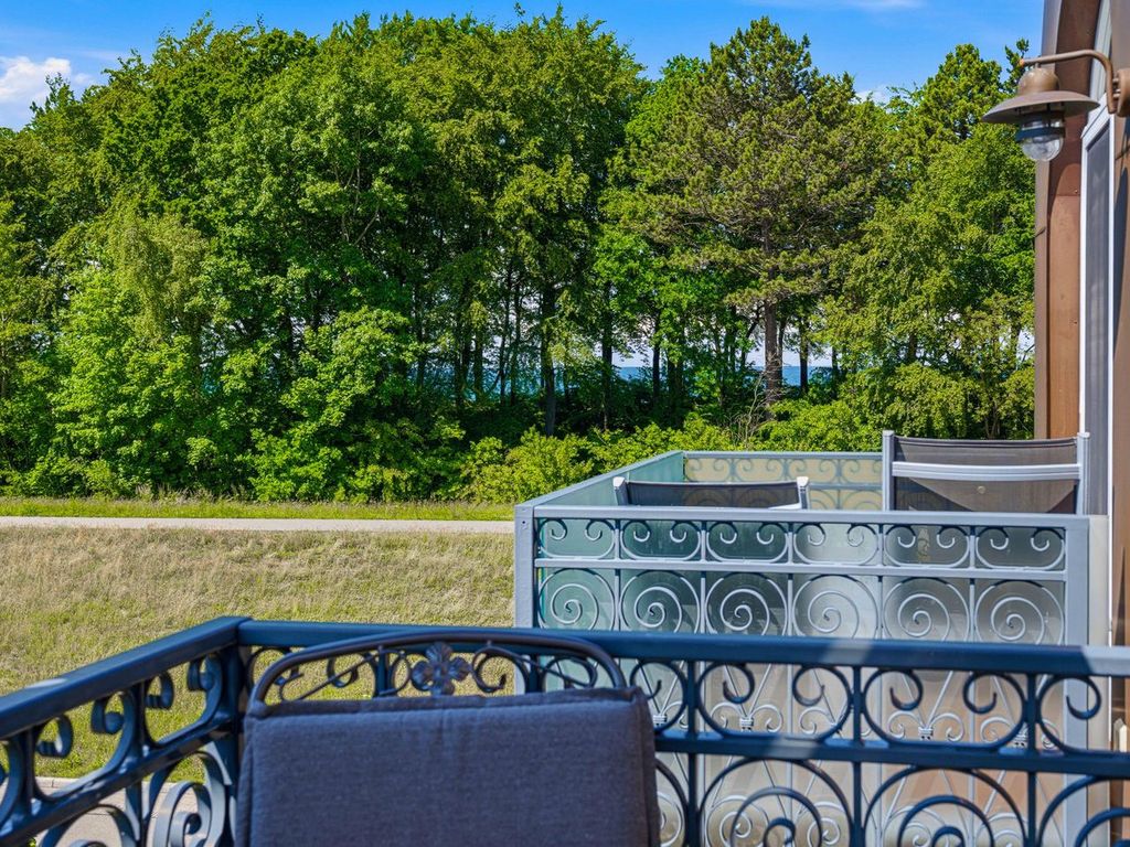 Blick zur Ostsee vom Balkon