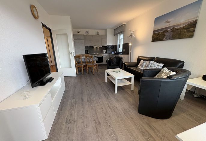 Die "Ostseemuschel" ... eine Rarität mit 2 Schlafräumen im Haus Berolina!