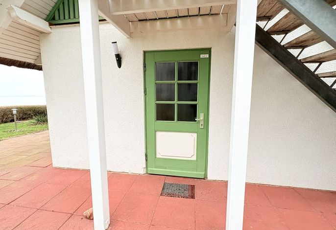 Terrassenwohnung für 2 Personen mit Kamin, Wasserblick und Strandzugang