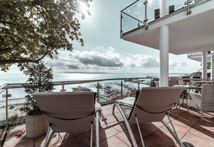Photo Villa Friede-Marie, App. Svea mit Hafen-Ostsee-Blick 2