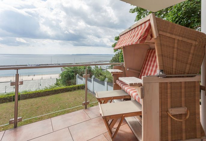 Villa Friede-Marie, App. Freya - mit großem Balkon und traumhaften Meerblick