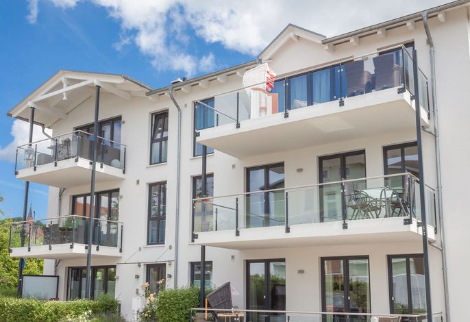 Villa Amelie, App. Seestern - mit Meerblick und Balkon