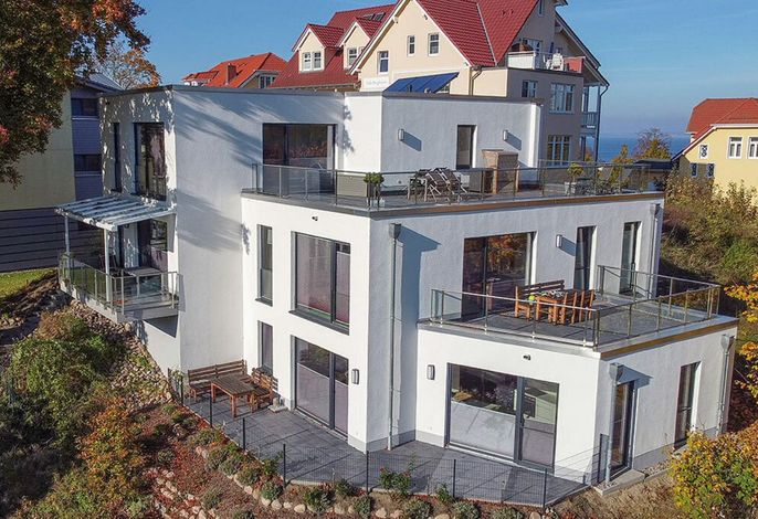 toller Blick auf das Nordperd - Villa Bergfrieden Terrassenhaus FeWo 03
