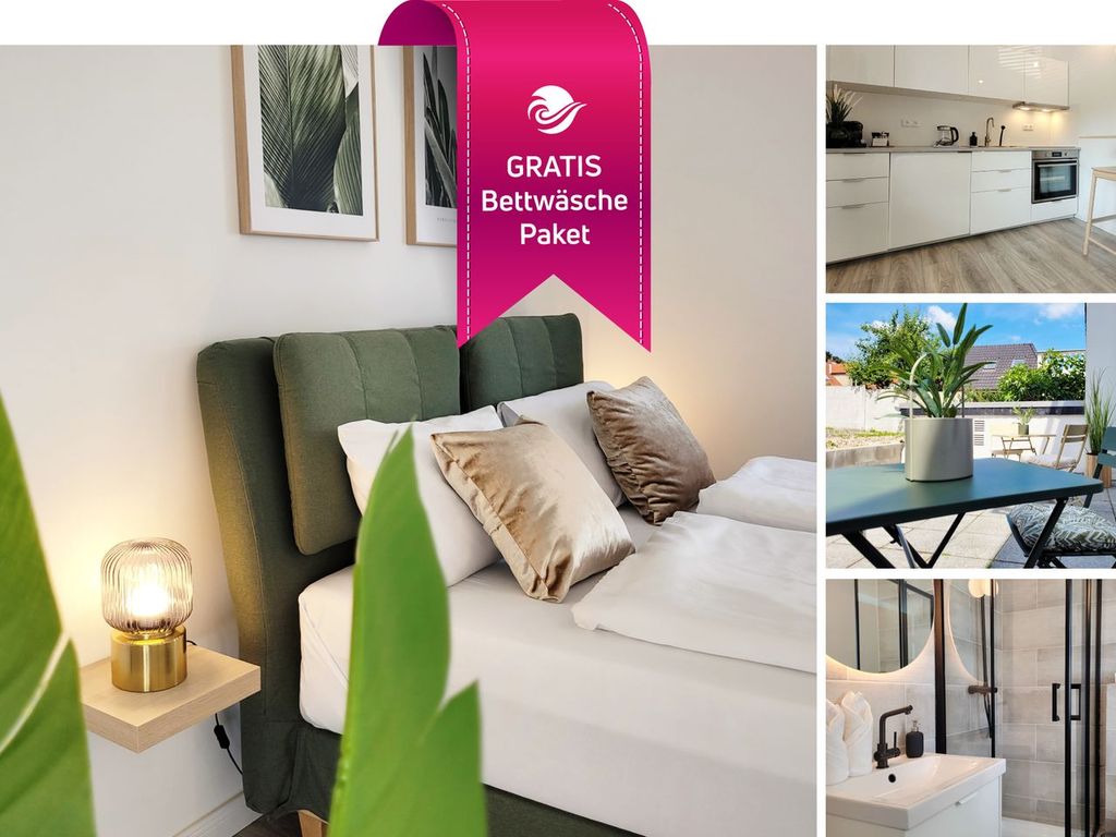 Moderne Ferienwohnung für 2 im Hafen von Neustadt - Gratis Bettwäsche-Paket - Hunde erlaubt