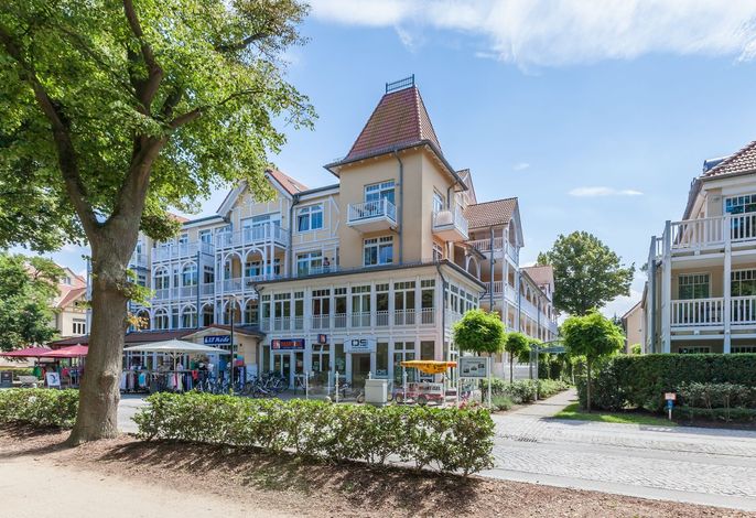 Dünenschloss Wohnung – 3 Zimmer, Dachterrassen, Meerblick & strandnah für bis zu 5 Personen + Hund