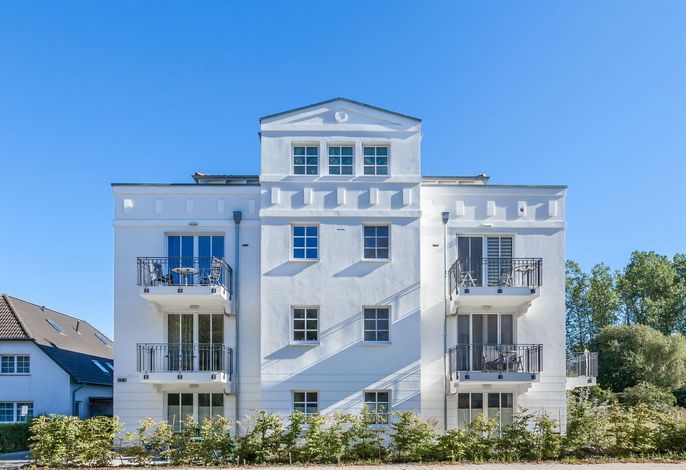 2-Zimmer-Wohnung für bis zu 3 Personen mit Balkon, nur 600 m vom Strand entfernt