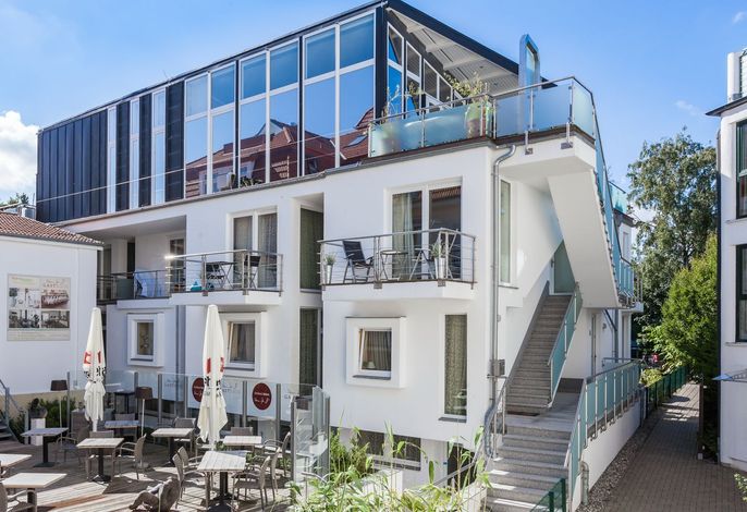 2 Zimmerwohnung mit 2 Balkonen für bis zu 4 Personen