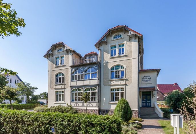 2-Zimmer-Wohnung für 4 Personen, 800 m zum Strand