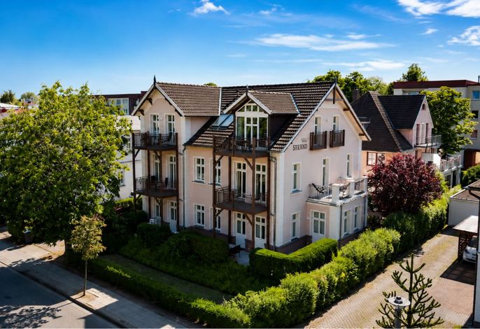 Strandnahe 3-Zimmer Ferienwohnung in Kühlungsborn West mit Balkon für 4 Personen