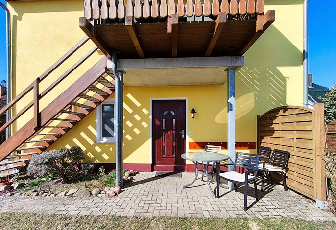 Ferienwohnung Sonnenschein mit Terrasse nahe Sandstrand in Loddin