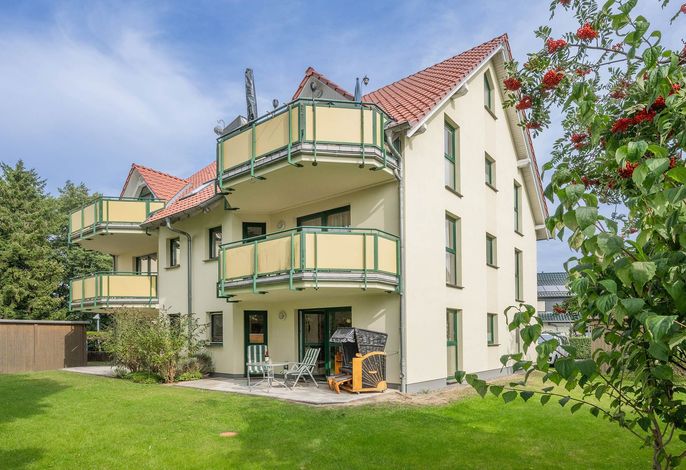 Ostseetrio Haus 1 - 04 - Balkon, zentrale Lage moderne Ausstattung