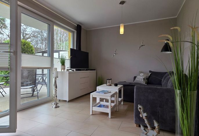 Ferienwohnung "Ostwind" mit Terrasse und Strandkorb in Graal-Müritz