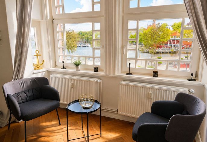 fewo1846 - Strandkoje / luxuriöse Altbauwohnung für max 5 Personen mit Meerblick