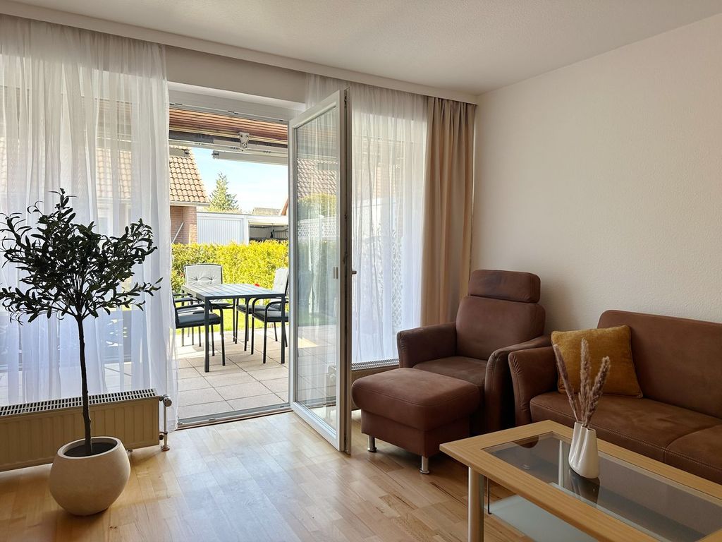 Blick in das Wohnzimmer