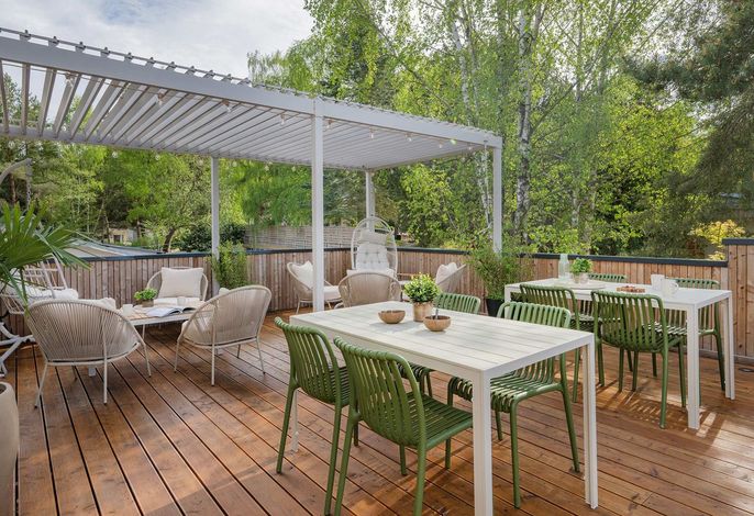 Bali Blizz Wohnung 18 mit Sauna, Whirlpool und Terrasse in Benz