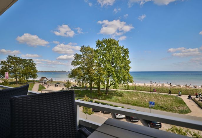 Ferienwohnung Scharbeutz direkt am Strand – Strandkoje 203 für 4 Gäste