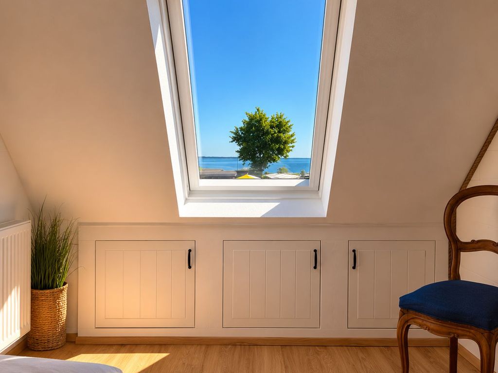 Traumhafter Meerblick vom Schlafzimmer aus