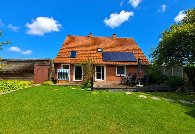 Erleben Sie entspannte Urlaubstage im Ferienhaus DEICHSTERN in Butjadingen