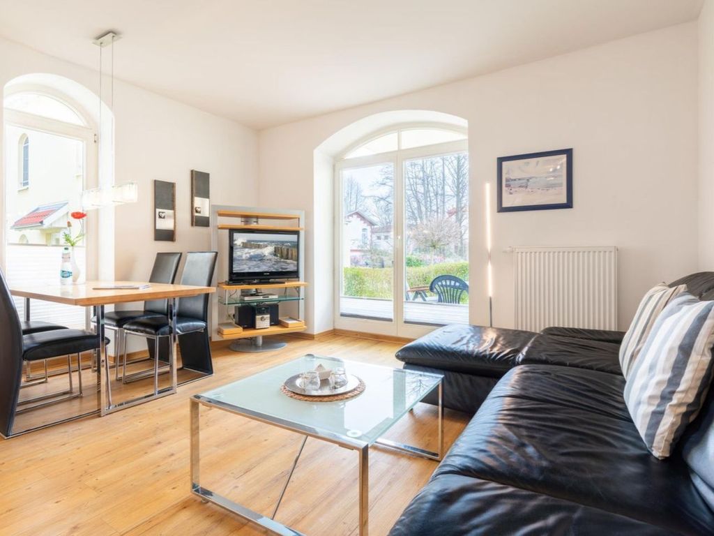 Blick in das Wohnzimmer