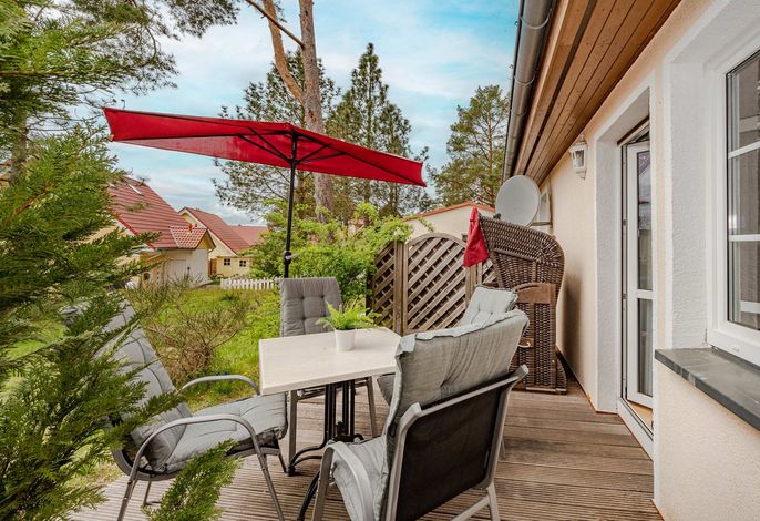 Gemütliches Ferienhaus in Korswandt mit Garten und WLAN auf Usedom