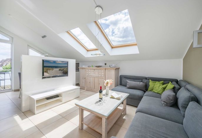 Gemütliche Ferienwohnung in Zinnowitz mit Balkon und Kamin nahe Strand & Stadt