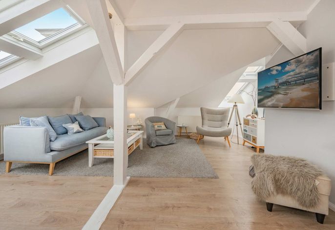 Moderne Ferienwohnung in Heringsdorf mit Meerblick & Balkon – 150 m zum Strand