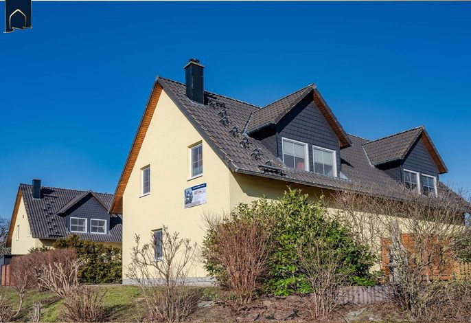 Modernes Ferienhaus in Korswandt am See mit großem Garten und Kamin