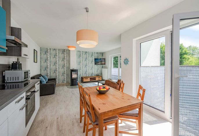 Moderne Ferienwohnung in Heringsdorf mit Balkon & Gartenblick nahe Strand