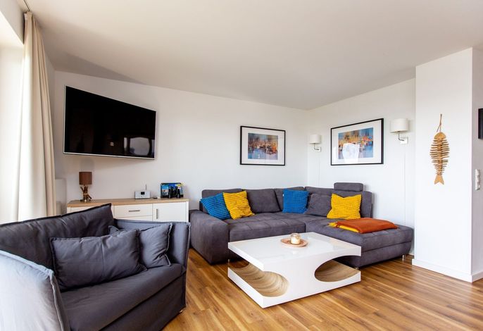Modernes 2-Zimmerapartment, Hund willkommen, Waschmaschine. (Haus 7 Nr 77)