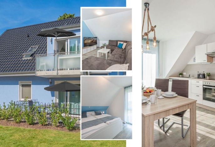 Moderne Ferienwohnung in Loddin mit Garten, WLAN & Spielplatz – ruhig und strandnah
