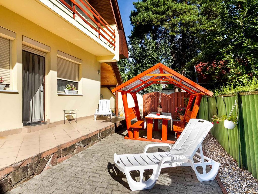 Ferienhaus mit WLAN, Klimaanlage, Waschmaschine