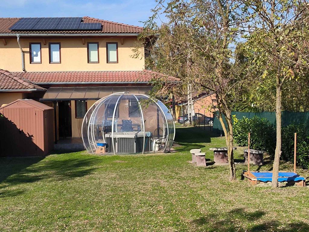 Ferienhaus mit Infrasauna und Jacuzzi