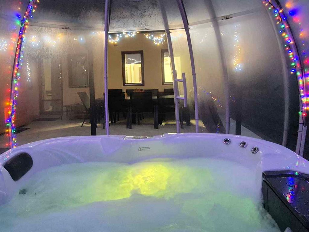 Ferienhaus mit Infrasauna und Jacuzzi