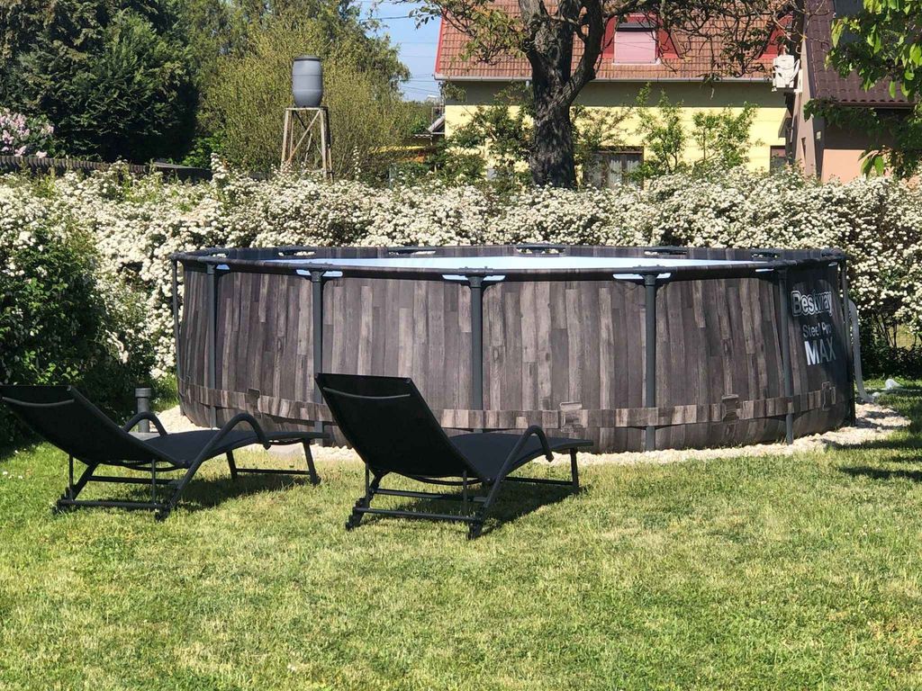 Ferienhaus mit Pool, Klimaanlage und WiFi