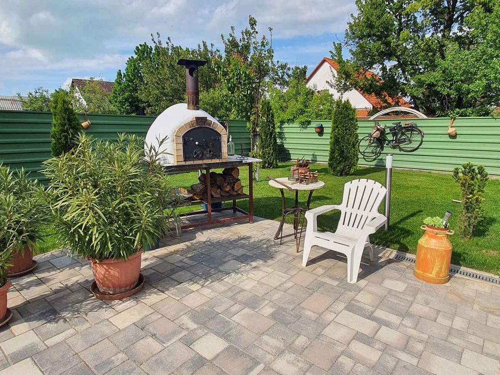 Ferienhaus mit Sauna und Badefass