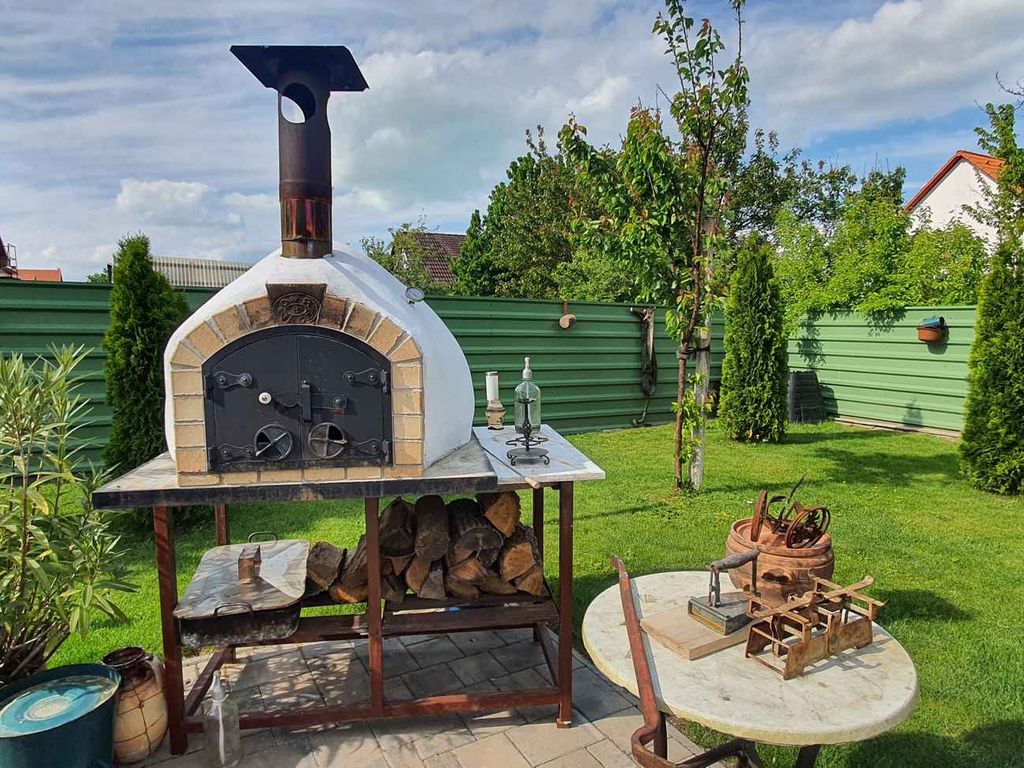 Ferienhaus mit Sauna und Badefass
