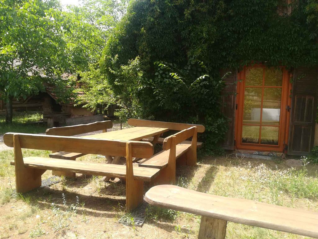 Ferienhaus mit Naturbadeteich und Sauna