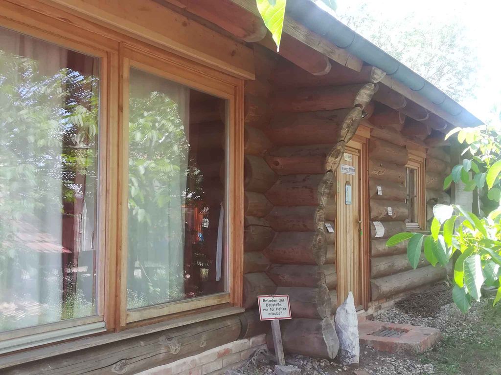 Ferienhaus mit Naturbadeteich und Sauna