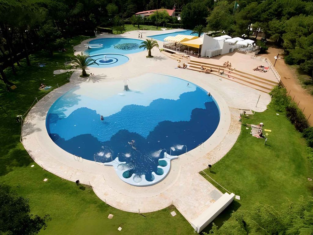 Mobilehome mit Klimaanlage, Terrasse und Pool