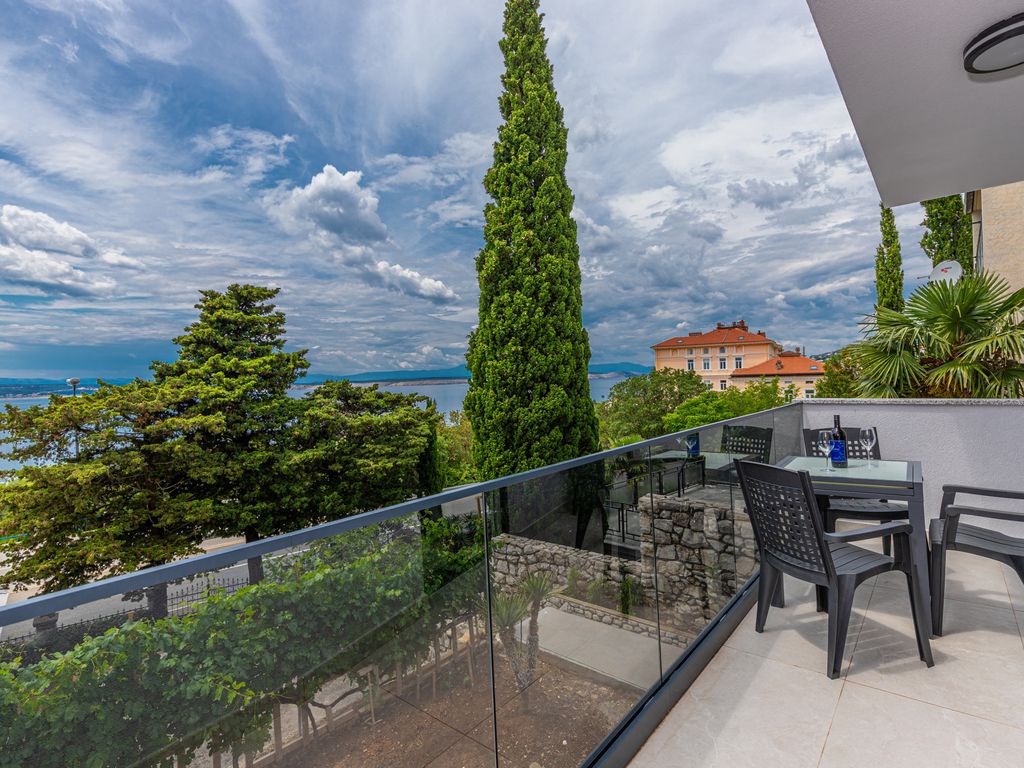 Ferienwohnung mit Meerblick und Pool