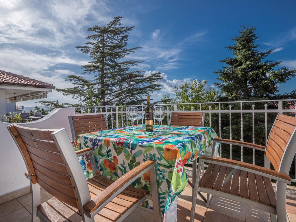 Ferienwohnung mit Meerblick und Klimaanlage