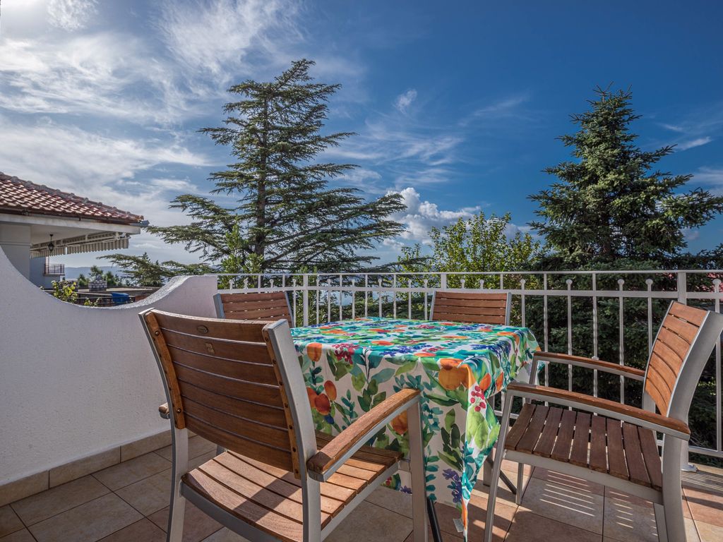 Ferienwohnung mit Meerblick und Klimaanlage