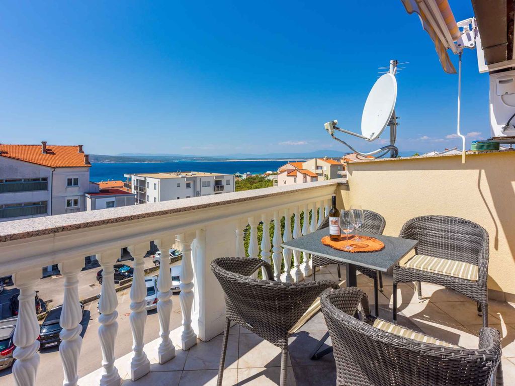 Studio mit Balkon mit Meerblick