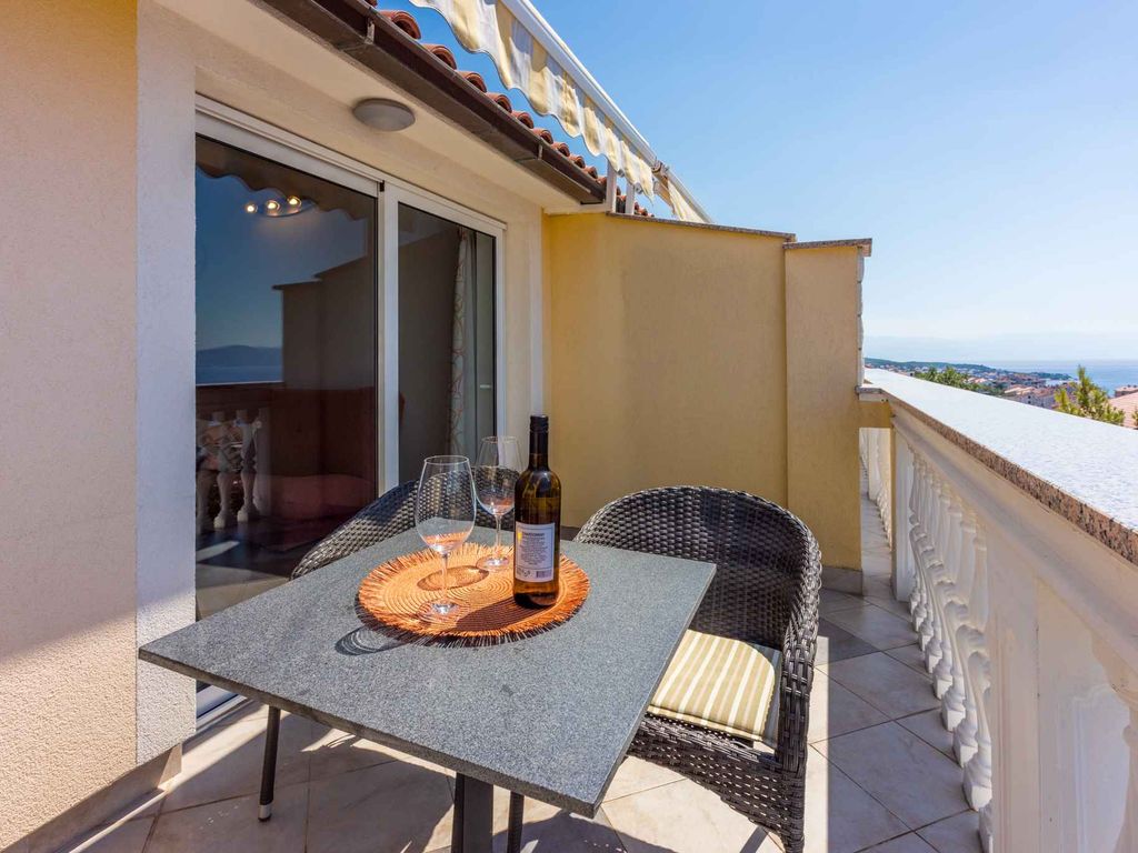 Studio mit Balkon mit Meerblick