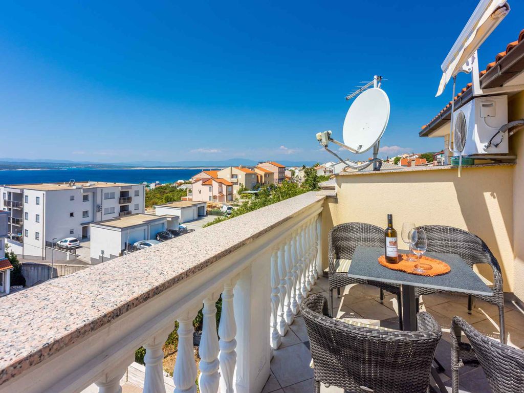 Studio mit Balkon mit Meerblick
