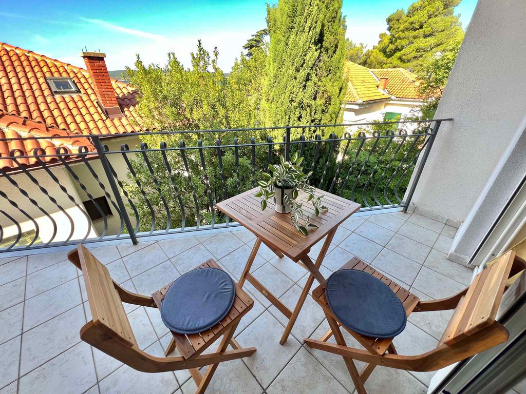Ferienwohnung Direkt am Meer mit Balkon